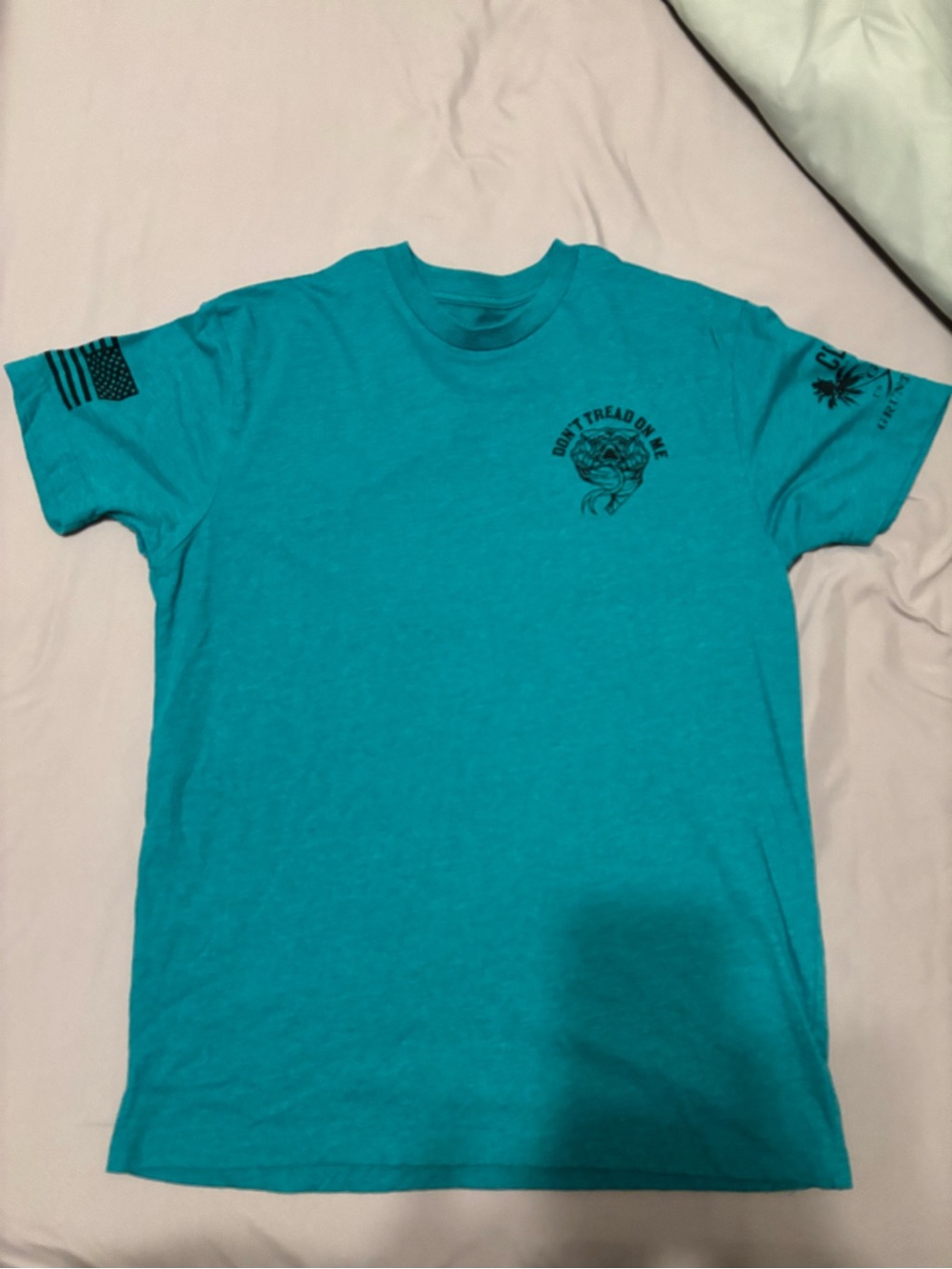 Grunt Style Teal Short Sleeve Graphic Tee